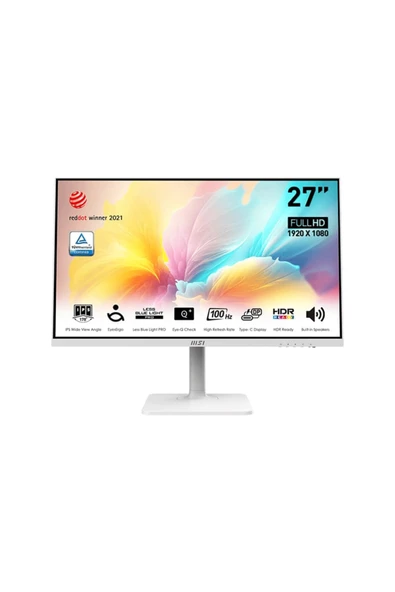 MSI Modern MD2712PW 27 1920x1080 100Hz 1ms HDMI Type-C IPS Monitör - 2