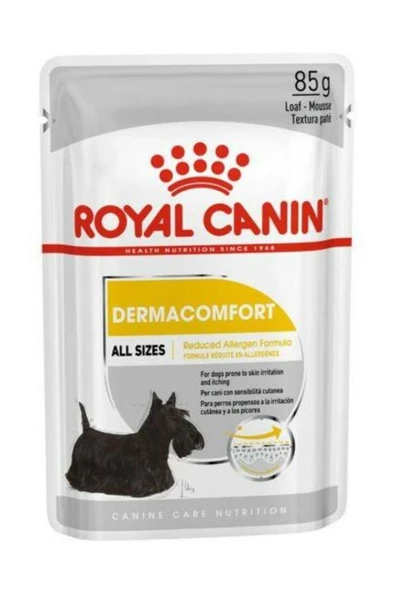 Royal Canin Dermacomfort Loaf Yaş Köpek Maması 85 gr X 12 Adet