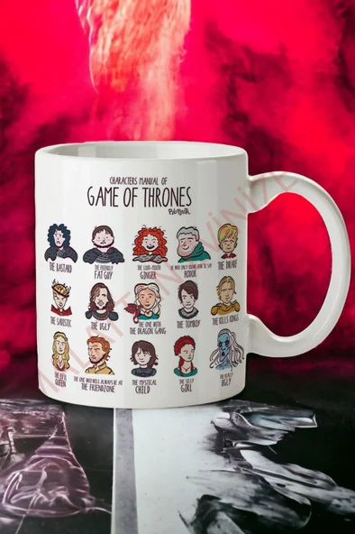 HEDİYEMİ GAME OF THRONES En Çok Satılan İki Tarafı Baskılı Kupa Bardak