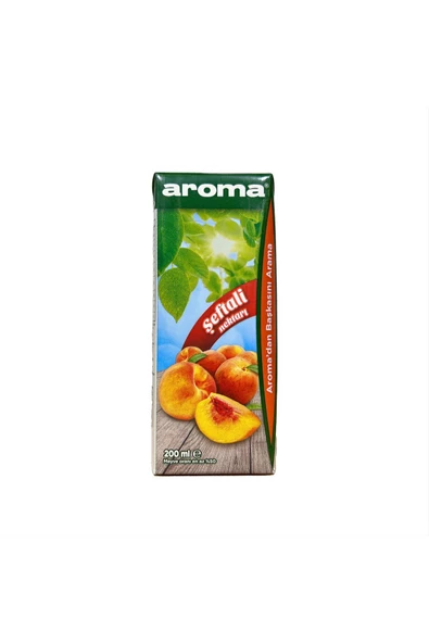 Aroma Şeftali Nektarı 200 ml X 27 Adet - 2
