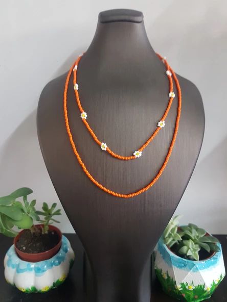 Kum Boncuk Kolye - 3