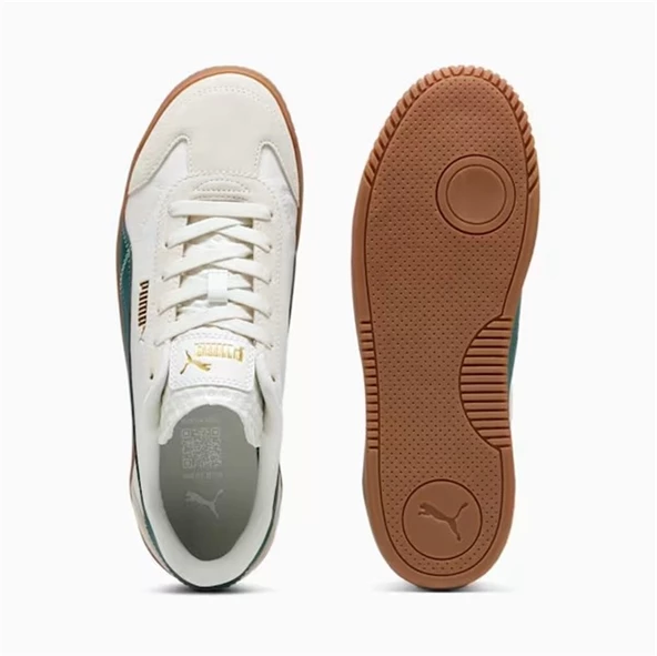 Puma Club 5v5 Lux Og Beyaz Erkek Kauçuk Taban Sneaker Spor Ayakkabı - 397450 03 - 6