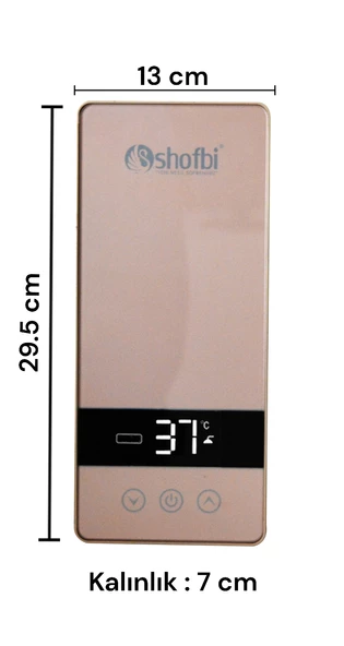 Shofbi Akıllı Lavabo Şofbeni SH-5G Altın