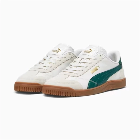 Puma Club 5v5 Lux Og Beyaz Erkek Kauçuk Taban Sneaker Spor Ayakkabı - 397450 03 - 5