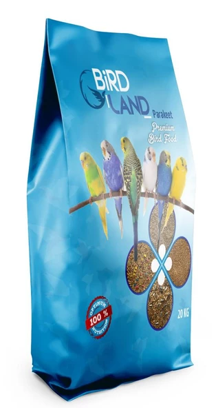 Bird Land Süper Muhabbet Karışık Kuş Yemi 20 Kg