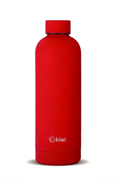 Kiwi KT-8689 Çift Katmanlı Paslanmaz Çelik Termos 500 ml Kırmızı