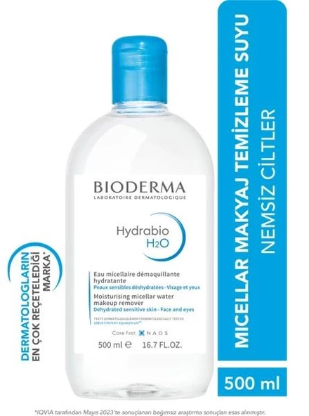 Bıoderma Hydrabio Kuru Ciltler İçin Temizleme Suyu 500 ml