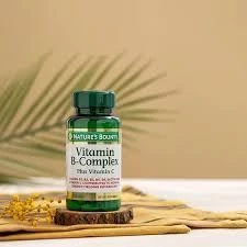 Nature's Bounty Vitamin B-Complex Plus Vitamin-C 60 Tablet - Resim 2