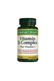 Nature's Bounty Vitamin B-Complex Plus Vitamin-C 60 Tablet