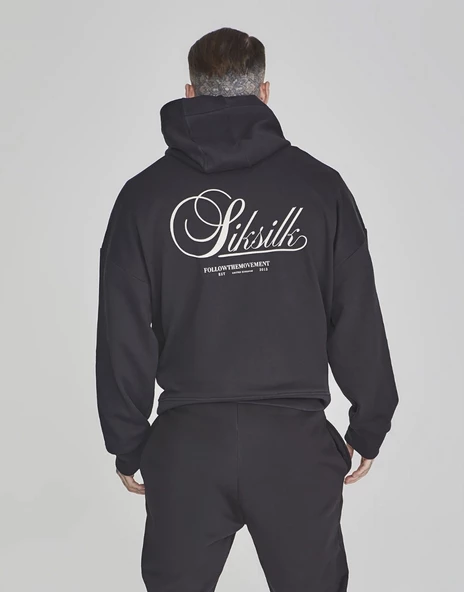 SikSilk Graphic Hoodie Smoked Erkek Sweatshirt - 2
