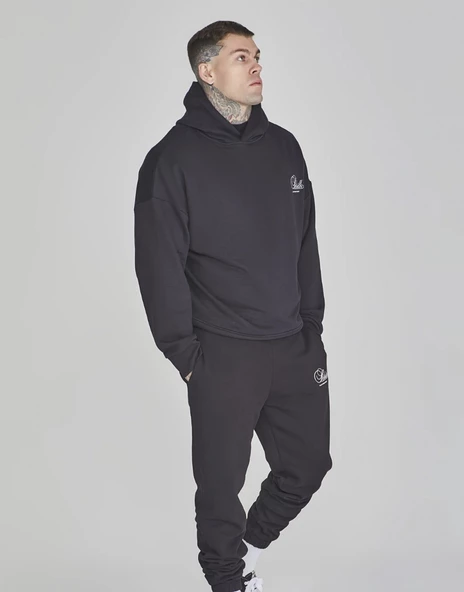 SikSilk Graphic Hoodie Smoked Erkek Sweatshirt - 4