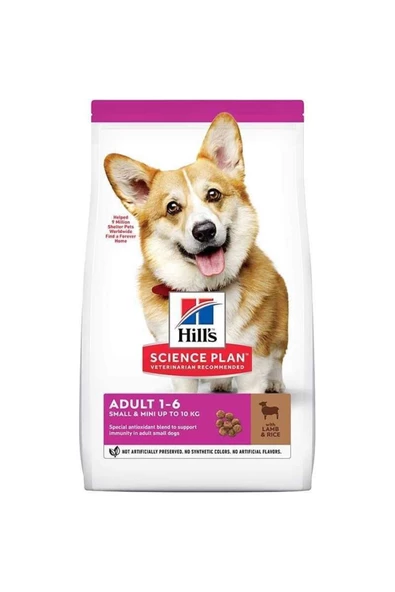 Hills Small Mini Kuzulu Yetişkin Köpek Maması 6 kg