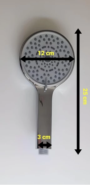 Fonksiyonlu Duş Başlığı - Duş Başlığı Spirali - 3