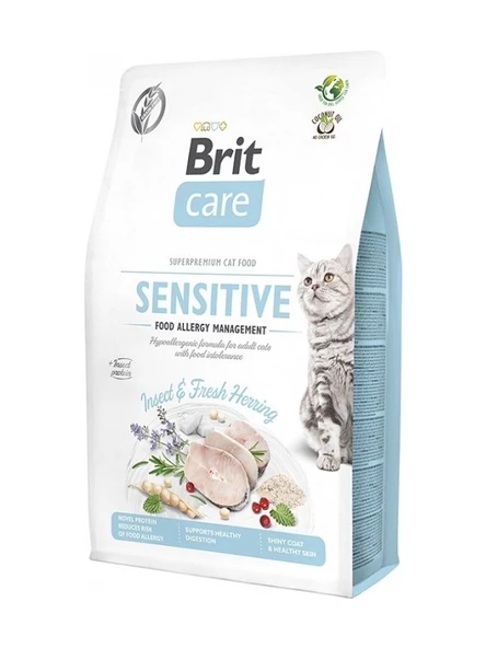 Brit Care Senstive Ringa Balığı Ve Böcekli Kedi Maması 2 Kg