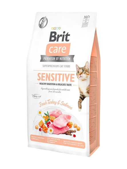 Brit Care Brit Grain Taze Hindili Ve Somonlu Tahılsız Kedi Maması 2 Kg