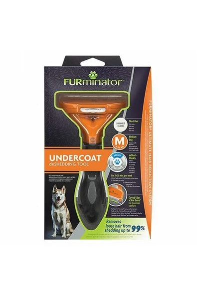 Furminatör Shorthair Kısa Tüylü Köpek Tarağı Medium/Large Boy