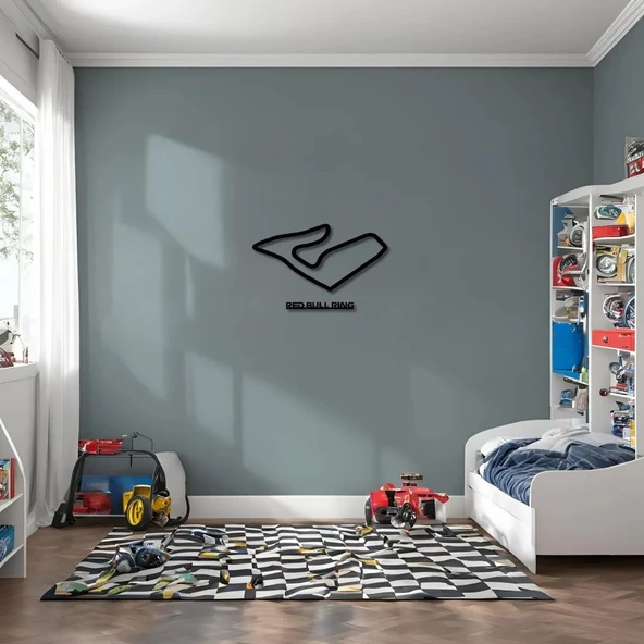 Modern Metal Duvar Sanatı Avusturya Grand Prix Metal Duvar Tablosu Formula 1 - Resim 2