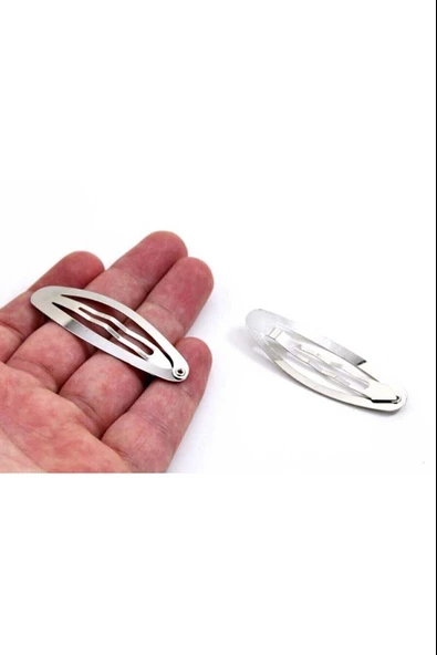 15 Adet Metal Çıt Çıt Toka 5 cm - 2