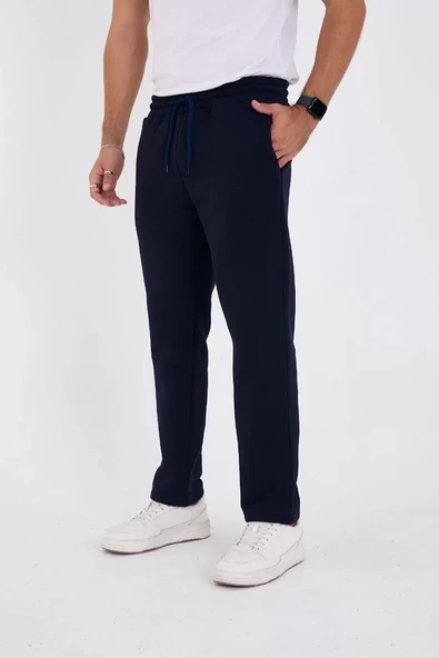 Unisex Basic Eşofman Pantolon - Lacivert - 8