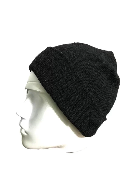 Kışlık  Çocuk Triko Bere - Siyah - 2