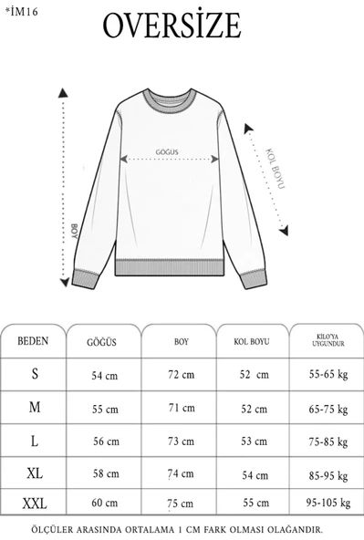Kışlık Baskılı Kapşonlu SweatShirt - Siyah - 3