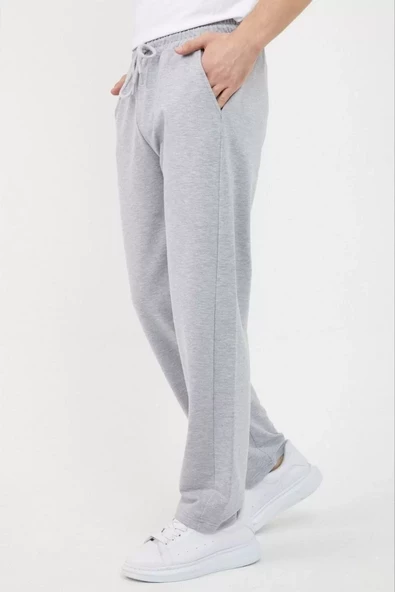 Basic Eşofman Pantolon - Gri - 2