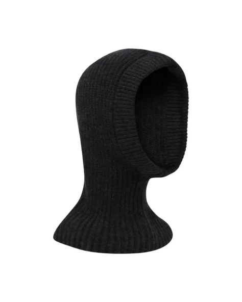 Kışlık Tam Kalıp Boğazlı Dokuma Triko Bere - Siyah - 2