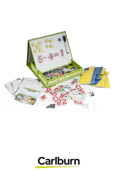 Kişisel Gelişim Öğretici Eğlenceli Rakam Sayı Manyetik Tablet Matematik Yazı Tahtası Eğitici Set - 2