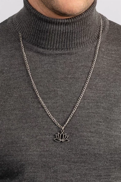 Unisex Tam Boğazlı Balıkçı Yaka Dokuma Triko - Füme - 7