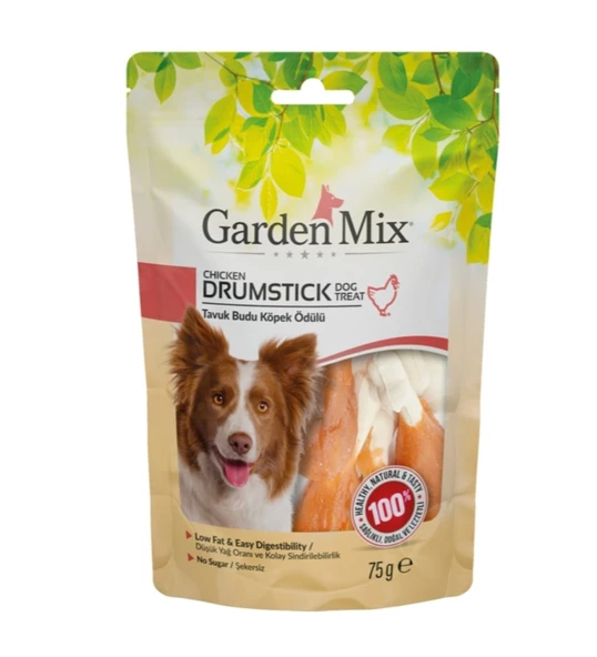 GARDEN MIX TAVUK BUDU KÖPEK ÖDÜLÜ 75 GR