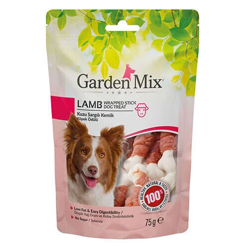 GARDEN MIX KUZU SARGILI KEMİK KÖPEK ÖDÜLÜ 75 GR