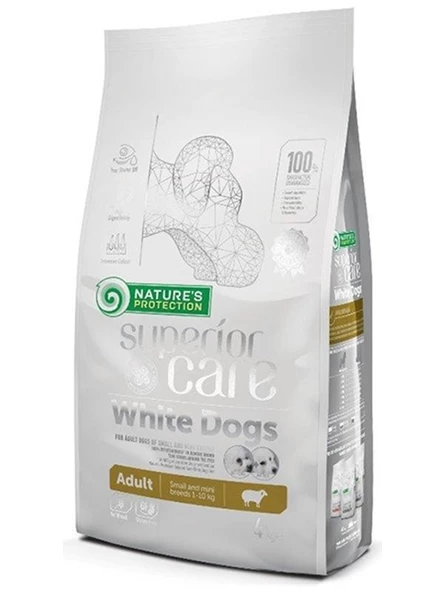 Natures Protection Nature's Protection Tahılsız %78 Hayvansal Proteinli Kuzulu Küçük Irk Beyaz Köpek Maması 4 kg