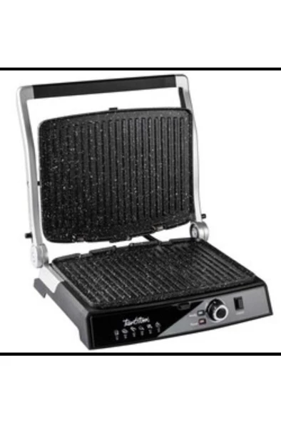TANTİTONİ Granit Plakalı Siyah Izgara Ve Tost Makinesi (Elvin Home Concept) - 2