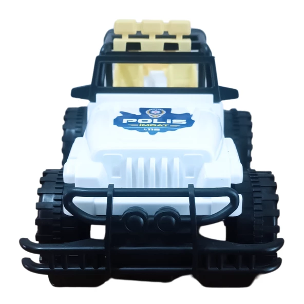 Uzaktan Kumandalı 2 Fonksiyonlu Polis Jeep DMN2027P - 3