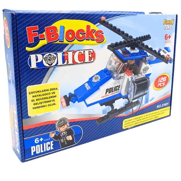 F-Blocks Polis Lego Serisi 126 Parça FR38002 - 2