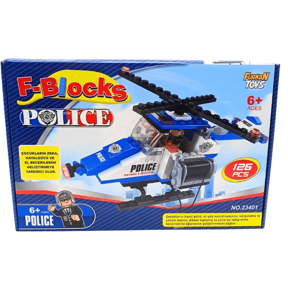 F-Blocks Polis Lego Serisi 126 Parça FR38002