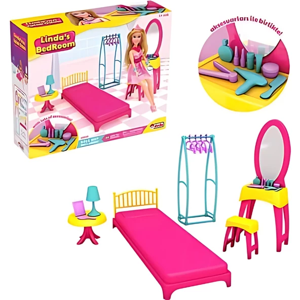 Linda'nın Yatak Odası Seti 03669 - 3