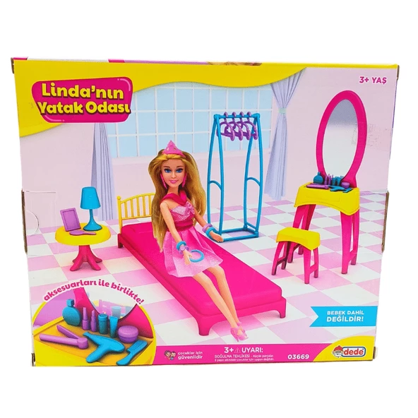 Linda'nın Yatak Odası Seti 03669 - 2