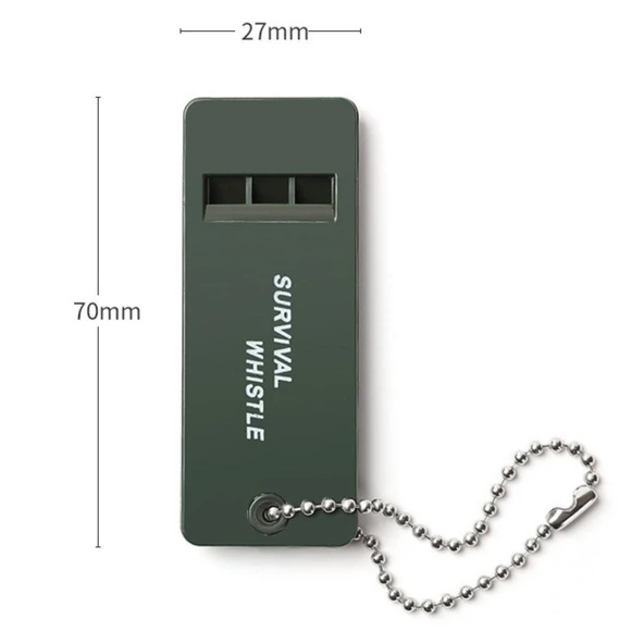 Kamp Outdoor Yaşam Yüksek Sesli Acil Durum Survival Plastik Düdük - 4