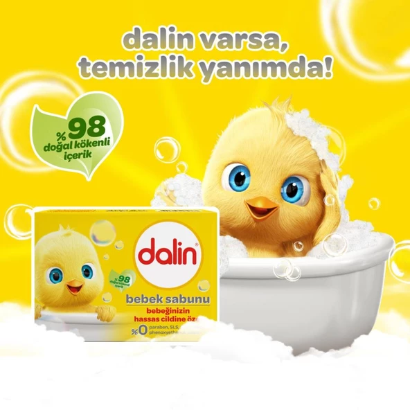 Dalin Bebek Sabunu 100 Gr - Resim 3