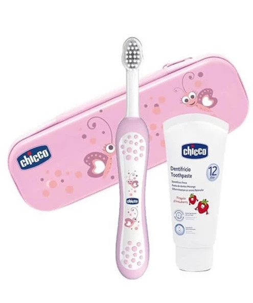 Diş Fırça Seti 6-36 Ay Pembe