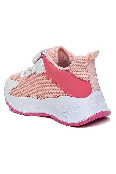 Mergenshoes Pvl Beyaz Fuşya Günlük Kız Çocuk Spor Ayakkabı - 3