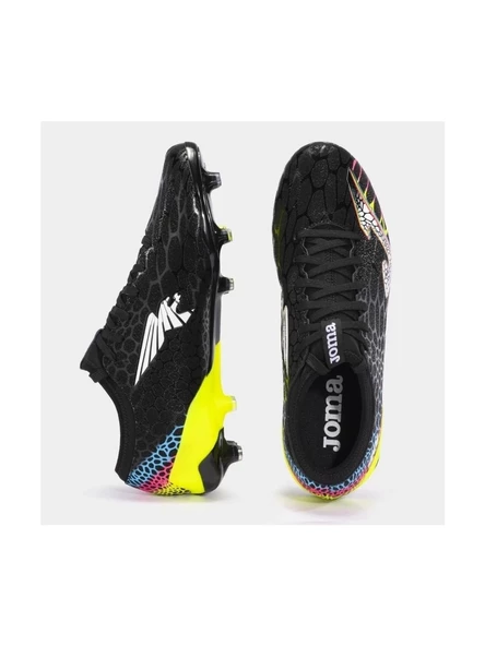 Joma GOLDW2401FG Black Lemon Fluor Fırm Ground Erkek Krampon - 3