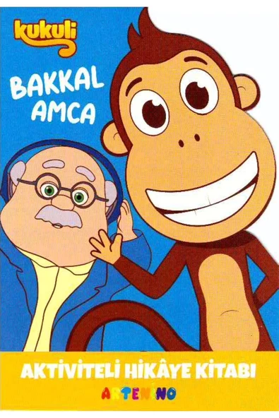 4+ YAŞ EĞİTİCİ EĞLENDİRİCİ KUKULİ AKTİVİTELİ HİKAYE KİTABI - BAKKAL AMCA ürün görseli 1