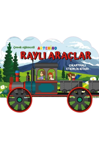 ŞEKİLLİ ARAÇLAR - RAYLI ARAÇLAR - ÇIKARTMALI AKTİVİTE KİTABI ürün görseli
