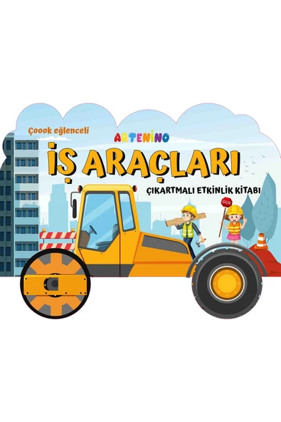 ŞEKİLLİ ARAÇLAR - İŞ ARAÇLARI - ÇIKARTMALI AKTİVİTE KİTABI ürün görseli