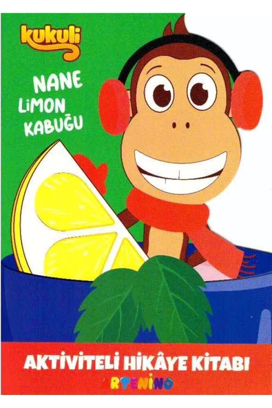 4+ YAŞ EĞİTİCİ EĞLENDİRİCİ KUKULİ AKTİVİTELİ HİKAYE KİTABI -- NANE LİMON KABUĞU ürün görseli