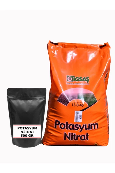 Saf Potasyum Nitrat 500 gr ( Kno3 13.0.46 ) %46 )