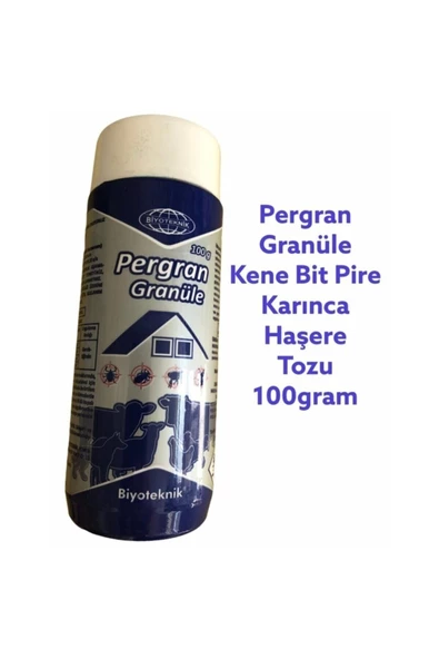 Pergran Granüle 100 Gr (bit, Pire, Kene, Karınca Kovucu )