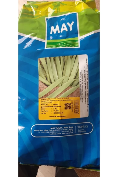 KOLUKISA TARIM MAY GİNA BODUR (OTURAK) FASULYE TOHUMU--250GR - 3